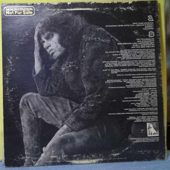 Pavlov's Dog At The Sound Of The Bell 1976 Goldstamp Promo Vinyl Record - Picture 2 of 4